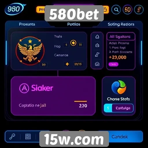 Avaliação da interface do usuário no 580bet